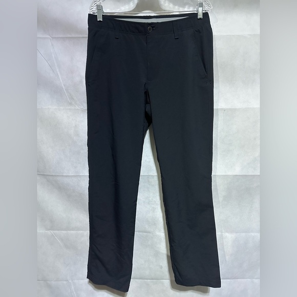 Under Armour Other - Under Armour Match Play Golf Pants Mens 34x32 Black Straight Leg Performance EUC